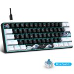 60% Mechanical Keyboard, Gaming Keyboard With Blue Switches